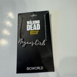 Bioworld Silver Walking Dead Necklace